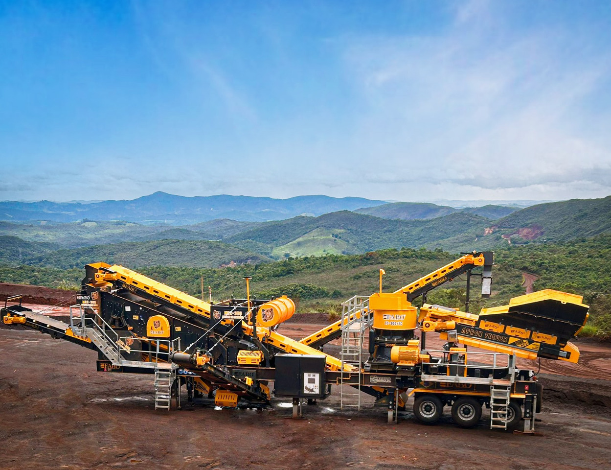 FABO mobile cone crusher - Конусна дробарка: фото 1 FABO mobile cone crusher - Конусна дробарка: фото 1