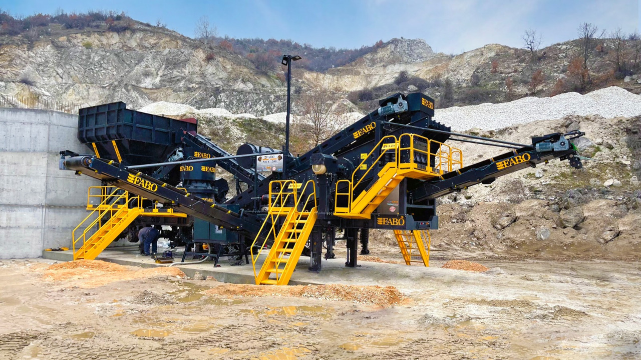 FABO mobile cone crusher - Конусна дробарка: фото 1 FABO mobile cone crusher - Конусна дробарка: фото 1