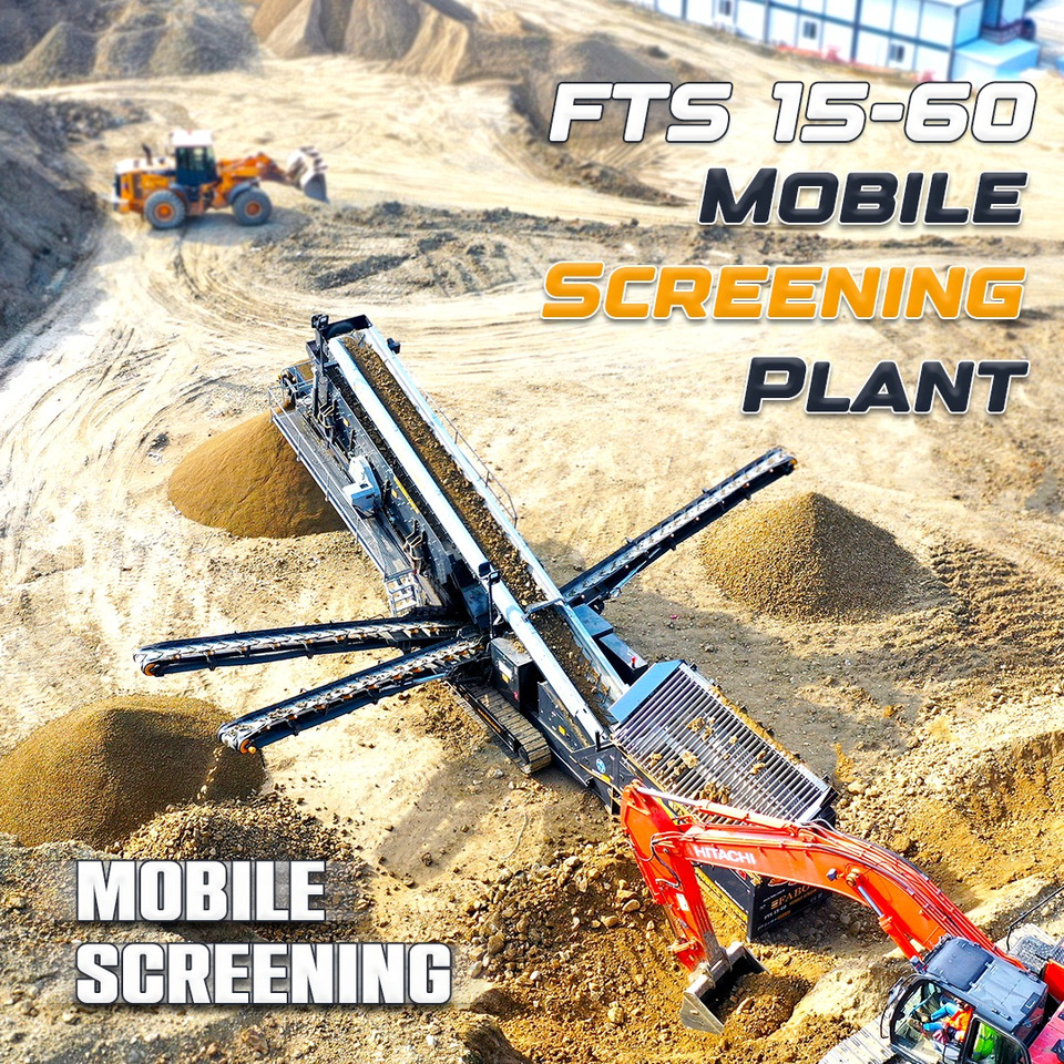 FABO mobile screen - mobile screening - Грохот: фото 1 FABO mobile screen - mobile screening - Грохот: фото 1