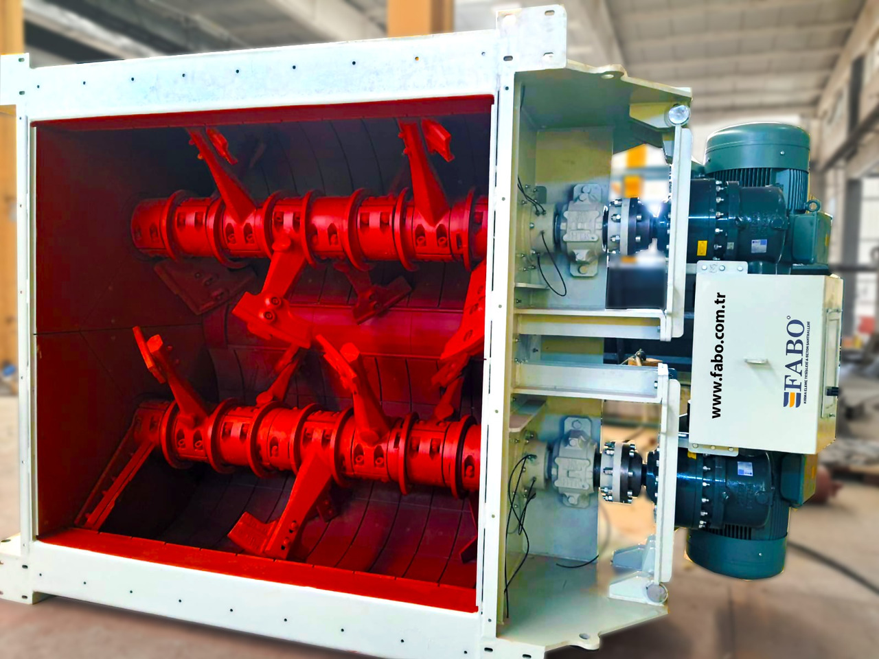 FABO twin shaft mixer - Бетономішалкa: фото 1 FABO twin shaft mixer - Бетономішалкa: фото 1