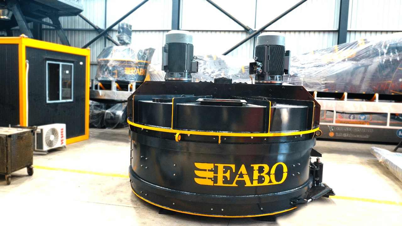 FABO twin shaft mixer - Бетономішалкa: фото 2 FABO twin shaft mixer - Бетономішалкa: фото 2