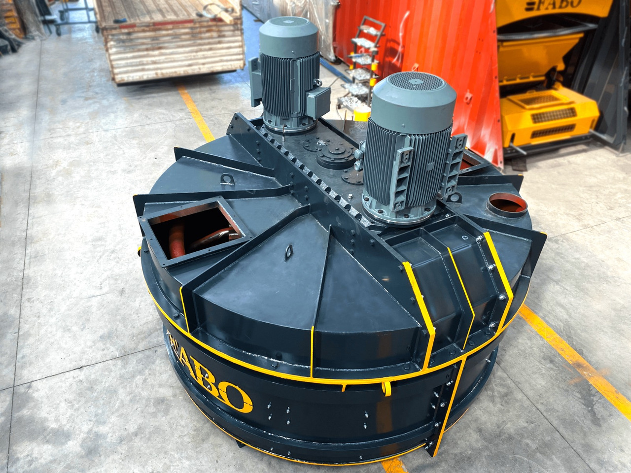 FABO twin shaft mixer - Бетономішалкa: фото 3 FABO twin shaft mixer - Бетономішалкa: фото 3