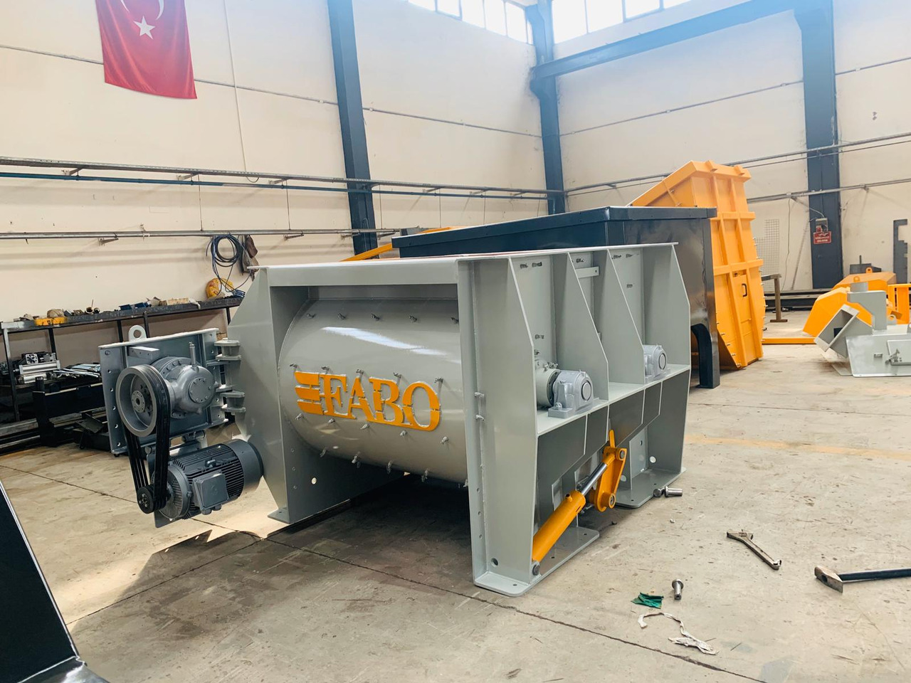 FABO twin shaft mixer - Бетономішалкa: фото 2 FABO twin shaft mixer - Бетономішалкa: фото 2