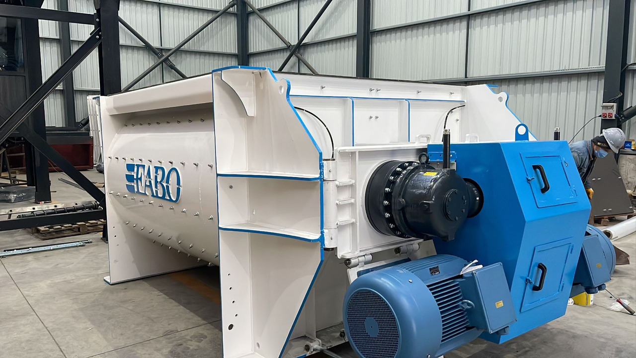 FABO twin shaft mixer - Бетономішалкa: фото 4 FABO twin shaft mixer - Бетономішалкa: фото 4