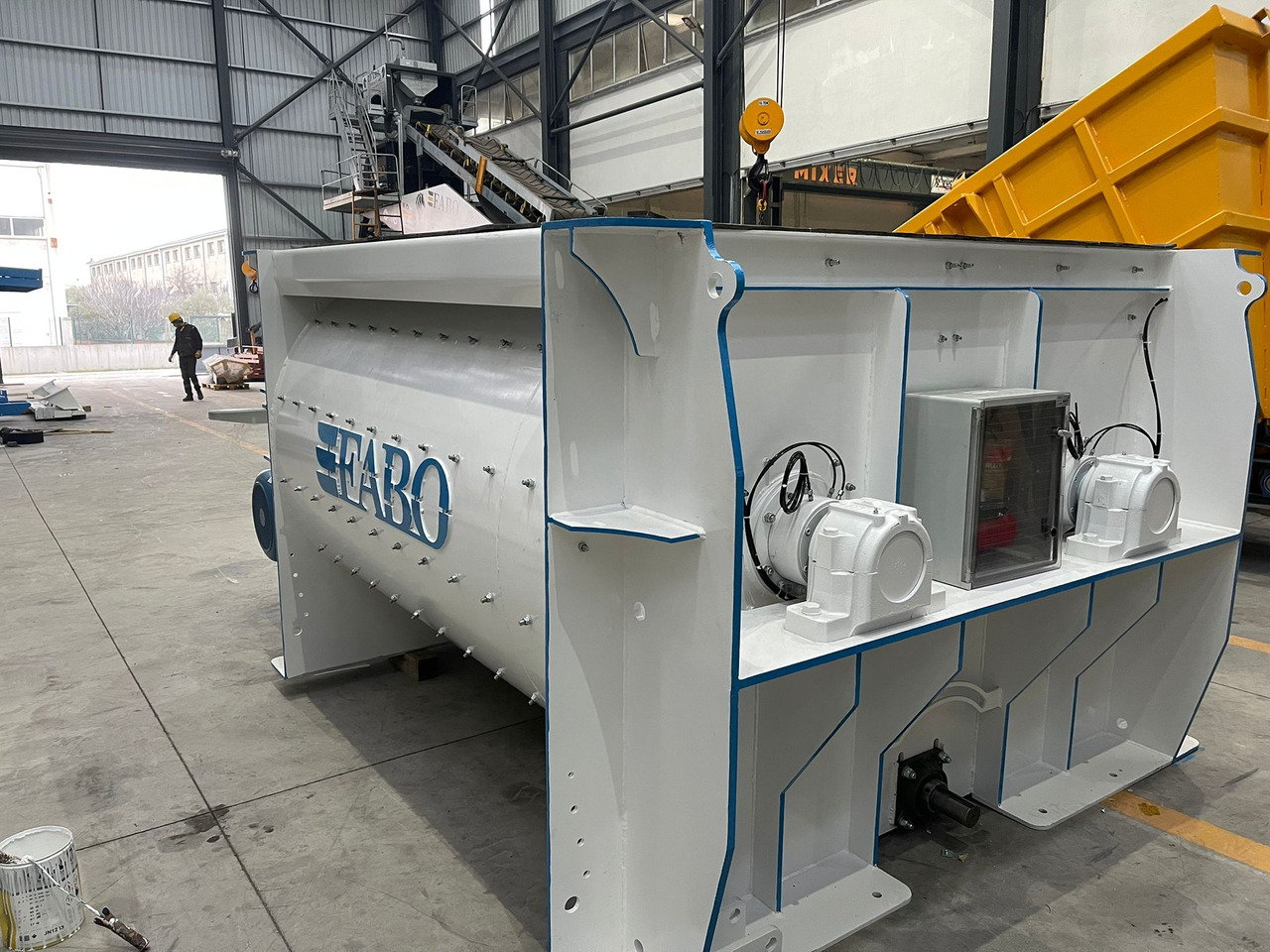 FABO twin shaft mixer - Бетономішалкa: фото 3 FABO twin shaft mixer - Бетономішалкa: фото 3