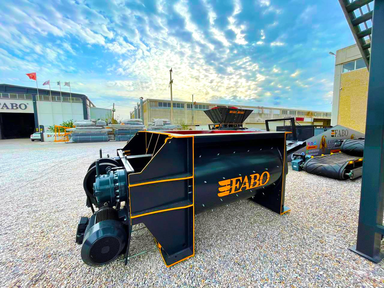 FABO twin shaft mixer - Бетономішалкa: фото 1 FABO twin shaft mixer - Бетономішалкa: фото 1