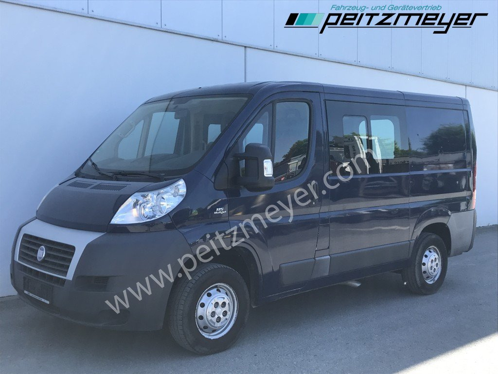 Fiat Ducato Kombi 5 Sitzer, AHK, 116 PS - Вантажопасажирський фургон: фото 1 Fiat Ducato Kombi 5 Sitzer, AHK, 116 PS - Вантажопасажирський фургон: фото 1