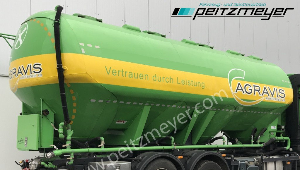 Танк-контейнер HEITLING SILOAUFBAU 31 m³, 5 Kammern, Schiebedeckel: фото 1