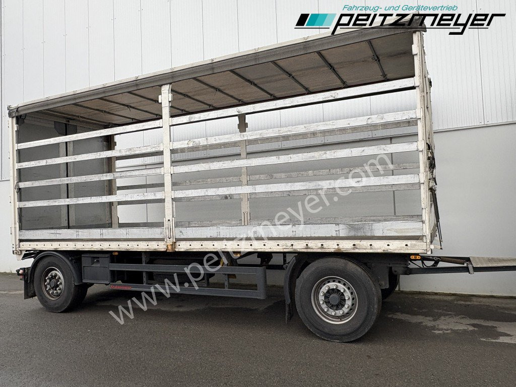 KRUKENMEIER PRITSCHENANHÄNGER 18 T. mit Durchlade - Тентований причіп: фото 4 KRUKENMEIER PRITSCHENANHÄNGER 18 T. mit Durchlade - Тентований причіп: фото 4