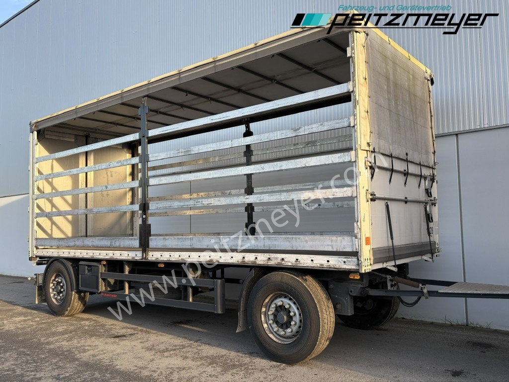 KRUKENMEIER PRITSCHENANHÄNGER 18 T. mit Durchlade - Тентований причіп: фото 4 KRUKENMEIER PRITSCHENANHÄNGER 18 T. mit Durchlade - Тентований причіп: фото 4