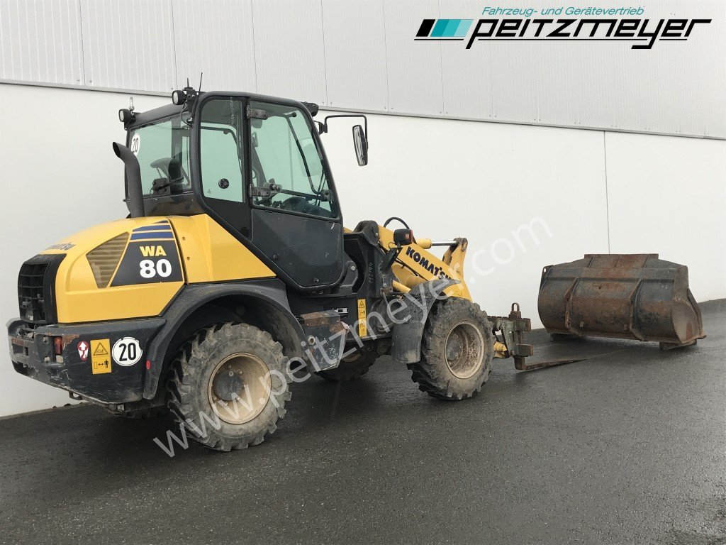 Komatsu RADLADER WA 80-6 Palettengabel und Standardschaufel - Колісний навантажувач: фото 3 Komatsu RADLADER WA 80-6 Palettengabel und Standardschaufel - Колісний навантажувач: фото 3