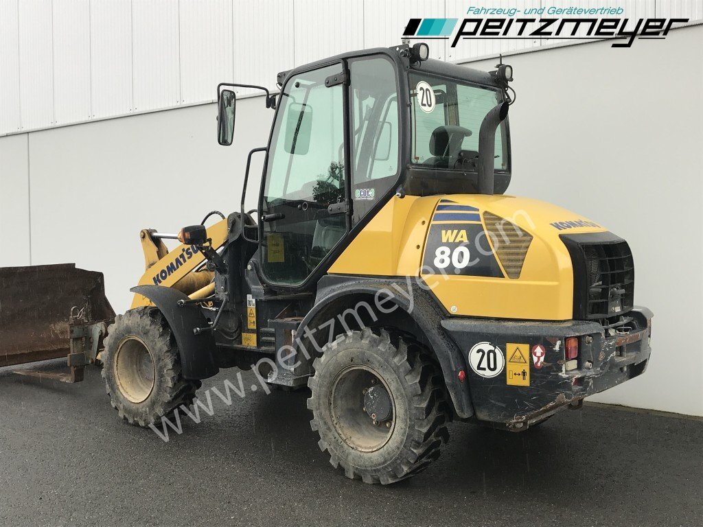 Komatsu RADLADER WA 80-6 Palettengabel und Standardschaufel - Колісний навантажувач: фото 4 Komatsu RADLADER WA 80-6 Palettengabel und Standardschaufel - Колісний навантажувач: фото 4