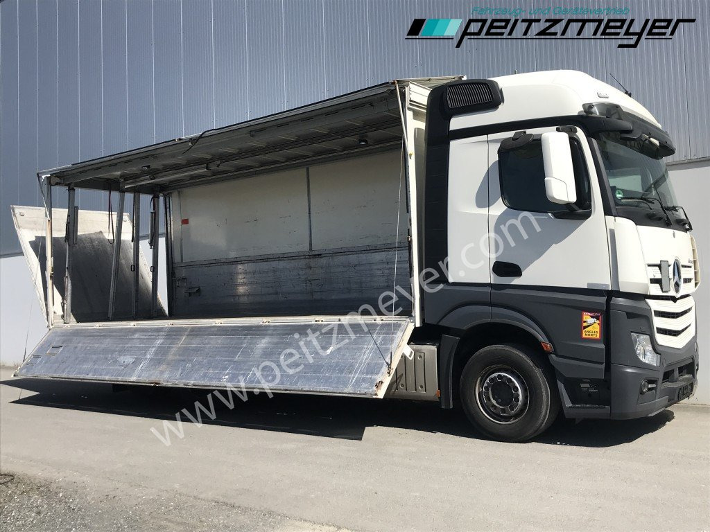 MERCEDES-BENZ Actros 2545 LL Böse Schwenkwand + 2,5 t. LBW BÄR - Для перевезення напоїв вантажівка: фото 2 MERCEDES-BENZ Actros 2545 LL Böse Schwenkwand + 2,5 t. LBW BÄR - Для перевезення напоїв вантажівка: фото 2