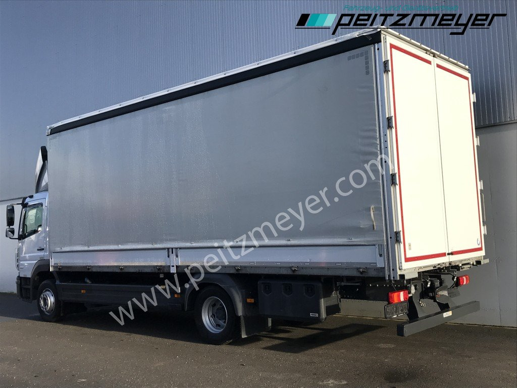 MERCEDES-BENZ Atego 1227 L Pritsche m. Hecktüren - Тентована вантажівка: фото 4 MERCEDES-BENZ Atego 1227 L Pritsche m. Hecktüren - Тентована вантажівка: фото 4