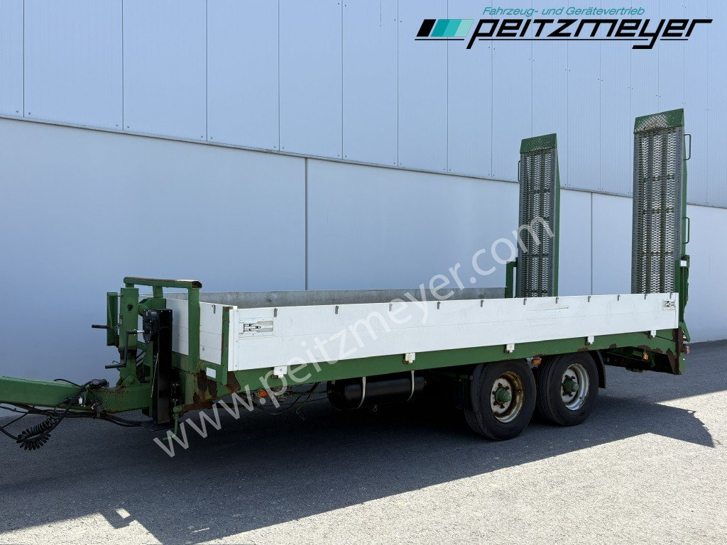 Müller-Mittetal Tandem Tieflader 11 T. Tieflader mit Rampen ETUE-TA - Низькорамна платформа причіп: фото 3 Müller-Mittetal Tandem Tieflader 11 T. Tieflader mit Rampen ETUE-TA - Низькорамна платформа причіп: фото 3