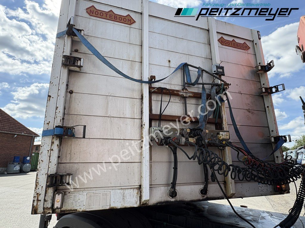 NOOTEBOOM ( NL ) Pritschenauflieger ausziehbar OVB-48-03V hydr. gelenkt Fernsteuerung, 26,35 m unter Plane - Тентований напівпричіп: фото 5 NOOTEBOOM ( NL ) Pritschenauflieger ausziehbar OVB-48-03V hydr. gelenkt Fernsteuerung, 26,35 m unter Plane - Тентований напівпричіп: фото 5