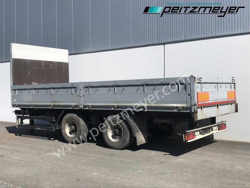 SCHMIDT,HAGEN Tandemanhänger TPT/13/E/6,5 Liftachse, auflastbar auf 18 t. - Бортовий причіп/ Платформа: фото 2 SCHMIDT,HAGEN Tandemanhänger TPT/13/E/6,5 Liftachse, auflastbar auf 18 t. - Бортовий причіп/ Платформа: фото 2