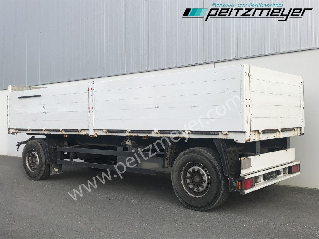 SCHMITZ 2 Achs Pritschenanhänger AFG 18 Baustoff - Бортовий причіп/ Платформа: фото 2 SCHMITZ 2 Achs Pritschenanhänger AFG 18 Baustoff - Бортовий причіп/ Платформа: фото 2