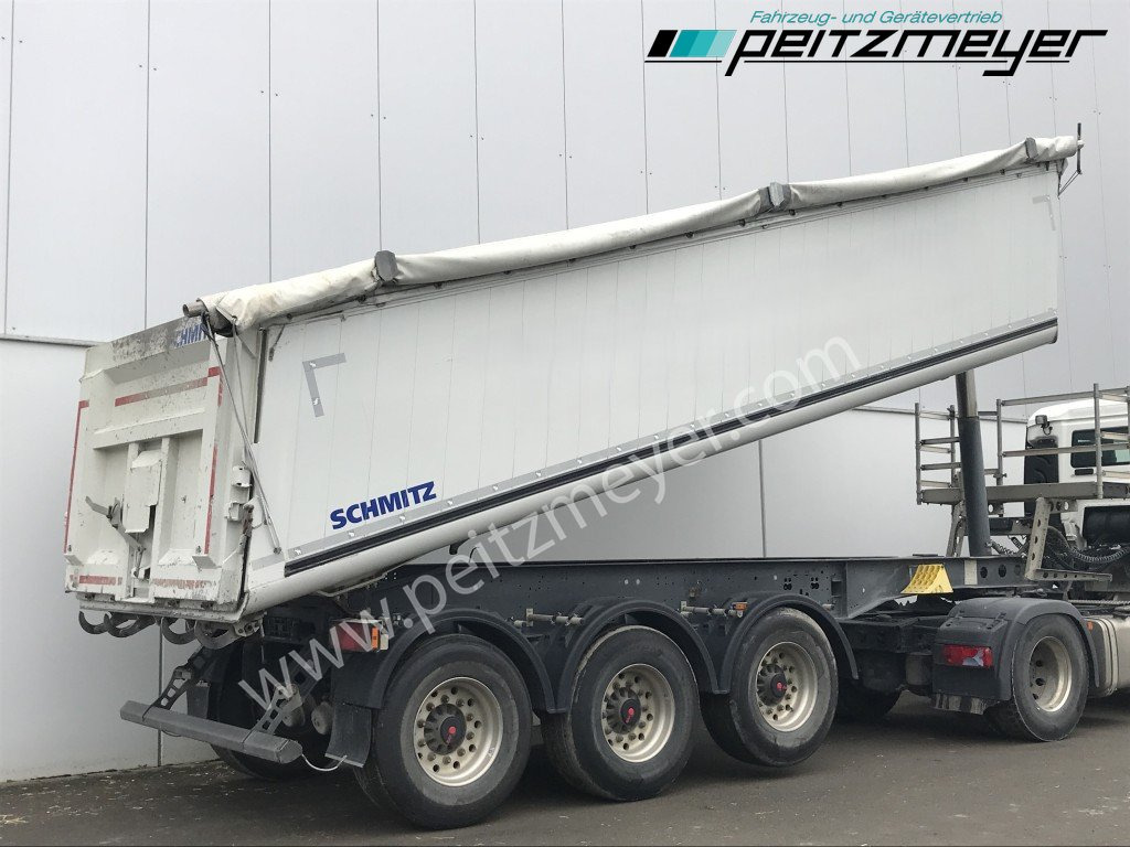 SCHMITZ 3 Achs Kippauflieger SKI24SL7.2 Verschleißboden 5mm neu Alu - Stahl, ca. 26 m³, Getreideschieber - Самоскид напівпричіп: фото 1 SCHMITZ 3 Achs Kippauflieger SKI24SL7.2 Verschleißboden 5mm neu Alu - Stahl, ca. 26 m³, Getreideschieber - Самоскид напівпричіп: фото 1