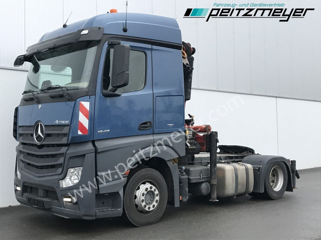 MERCEDES-BENZ Actros 1843 LS Kran Palfinger PK 23002 4 Punkt Abstützung - Тягач: фото 2 MERCEDES-BENZ Actros 1843 LS Kran Palfinger PK 23002 4 Punkt Abstützung - Тягач: фото 2