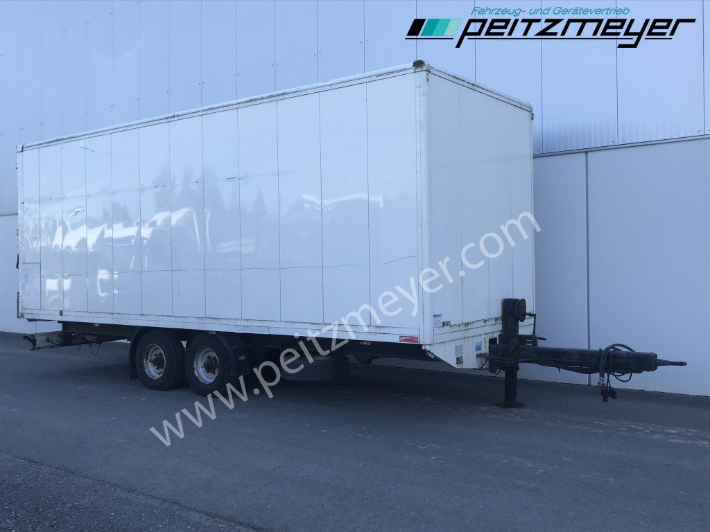 WEFA Tandemanhänger 10,5 T. Tandem Alukoffer mit Hecktüren - Закритий кузов причіп: фото 4 WEFA Tandemanhänger 10,5 T. Tandem Alukoffer mit Hecktüren - Закритий кузов причіп: фото 4