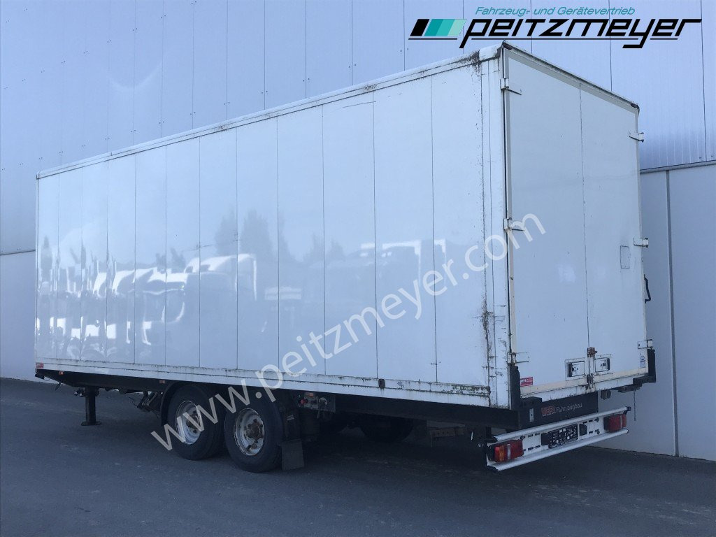 WEFA Tandemanhänger 10,5 T. Tandem Alukoffer mit Hecktüren - Закритий кузов причіп: фото 2 WEFA Tandemanhänger 10,5 T. Tandem Alukoffer mit Hecktüren - Закритий кузов причіп: фото 2