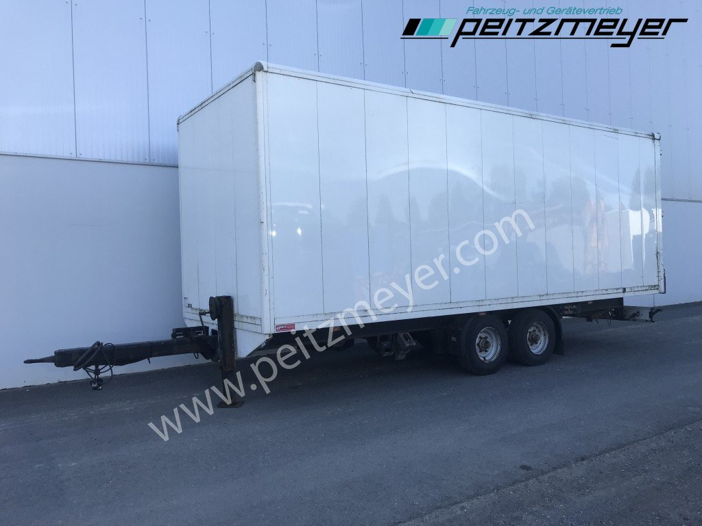 WEFA Tandemanhänger 10,5 T. Tandem Alukoffer mit Hecktüren - Закритий кузов причіп: фото 3 WEFA Tandemanhänger 10,5 T. Tandem Alukoffer mit Hecktüren - Закритий кузов причіп: фото 3
