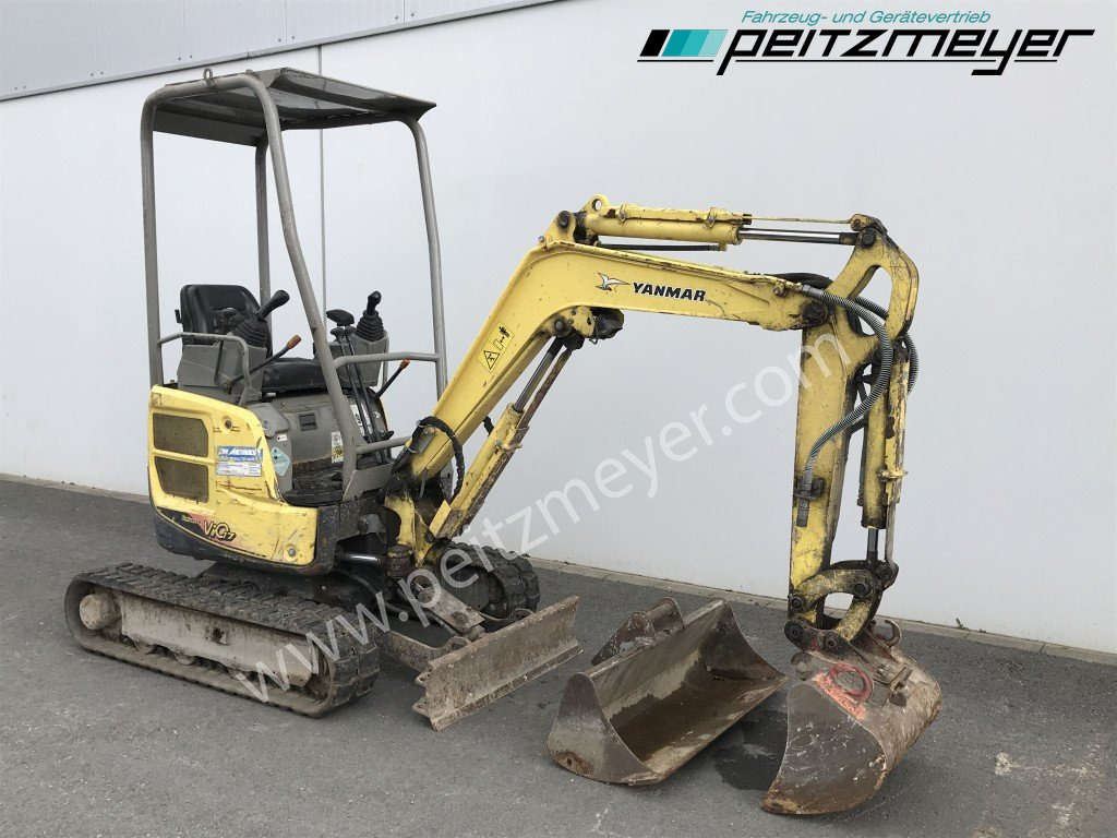 YANMAR MINIBAGGER Vio 17 verstellbares Fahrwerk Schnellwechsler mit 60 er und 100 Löffel - Міні-екскаватор: фото 2 YANMAR MINIBAGGER Vio 17 verstellbares Fahrwerk Schnellwechsler mit 60 er und 100 Löffel - Міні-екскаватор: фото 2