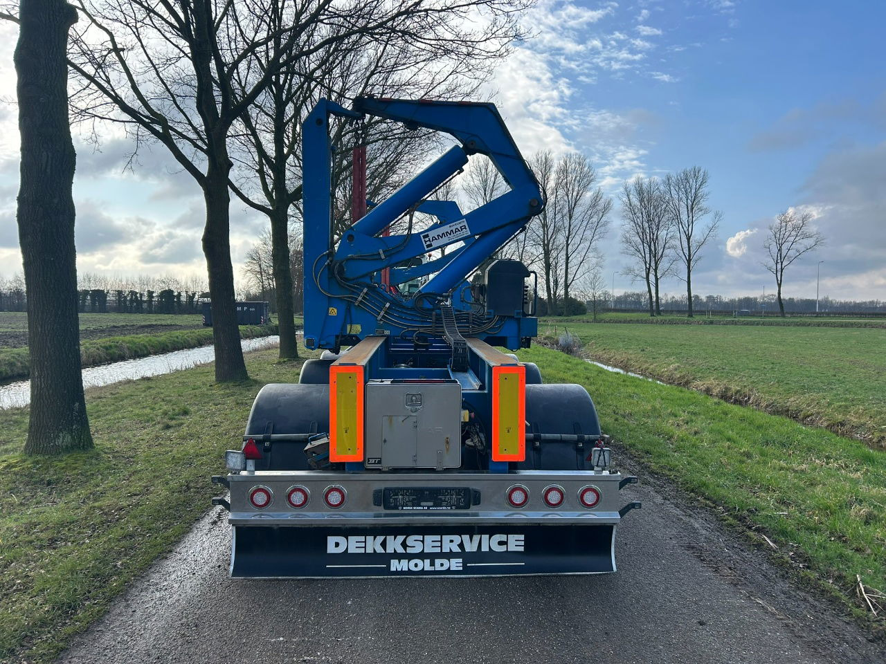 Hammar Sideloader 160 S / 20ft - 2 x 20 ft - 40 - Containers / 33 Tons lifting capacity / Remote control - Контейнеровоз/ Змінний кузов напівпричіп: фото 3 Hammar Sideloader 160 S / 20ft - 2 x 20 ft - 40 - Containers / 33 Tons lifting capacity / Remote control - Контейнеровоз/ Змінний кузов напівпричіп: фото 3