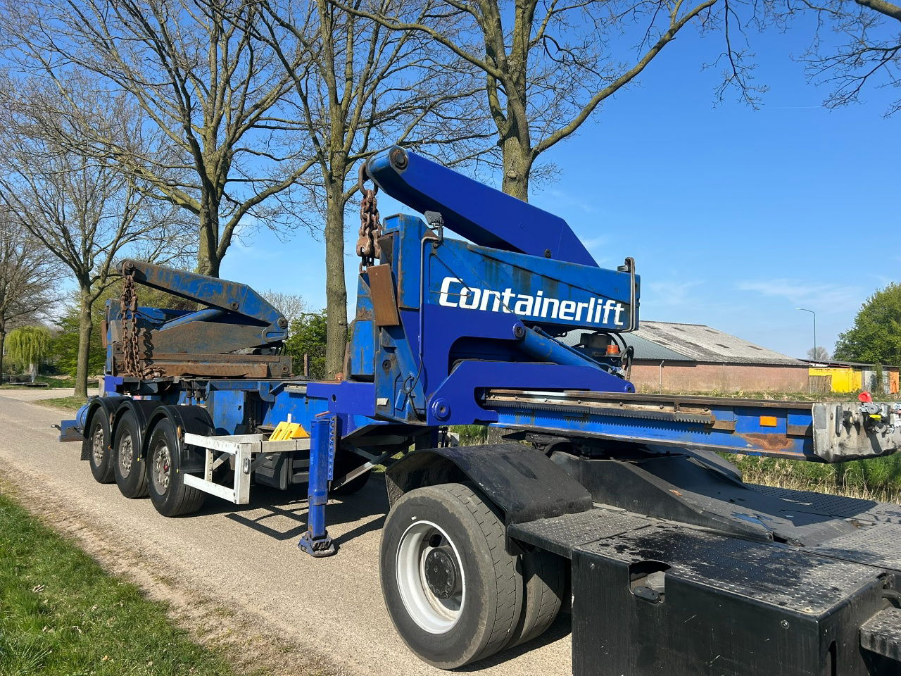 Pacton Steelbro MK6 Side loader / 20 - 40 ft / own diesel power pack / saf disc braks - Контейнеровоз/ Змінний кузов напівпричіп: фото 4 Pacton Steelbro MK6 Side loader / 20 - 40 ft / own diesel power pack / saf disc braks - Контейнеровоз/ Змінний кузов напівпричіп: фото 4