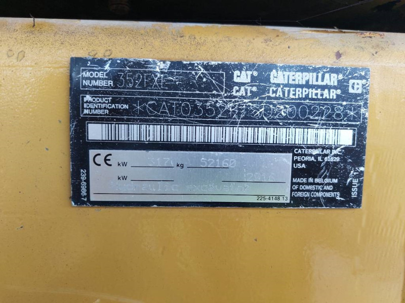Гусеничний екскаватор Cat 352 FL XE MHD (17m demolition): фото 6 Гусеничний екскаватор Cat 352 FL XE MHD (17m demolition): фото 6