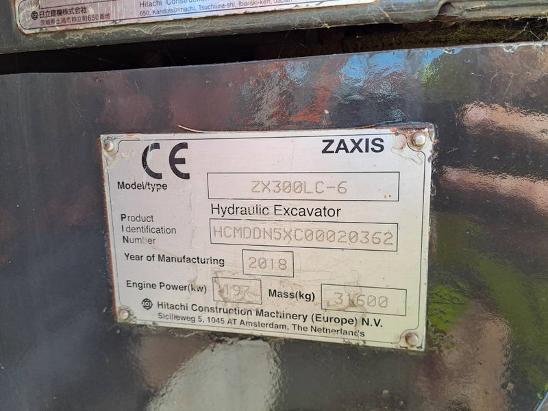Гусеничний екскаватор Hitachi ZX 300 LC-6: фото 10