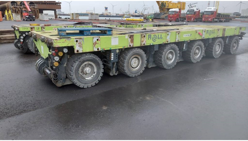 SCHEUERLE PEKZ 210.12.4 210ton SPMT (2pcs available) - Низькорамна платформа напівпричіп: фото 1 SCHEUERLE PEKZ 210.12.4 210ton SPMT (2pcs available) - Низькорамна платформа напівпричіп: фото 1