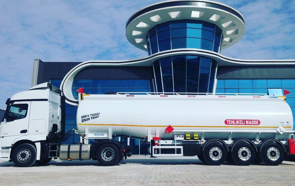 Новий Напівпричіп цистерна Для транспортування палива SINAN TANKER-TREYLER Aluminium, fuel tanker- Бензовоз Алюминьевый: фото 10