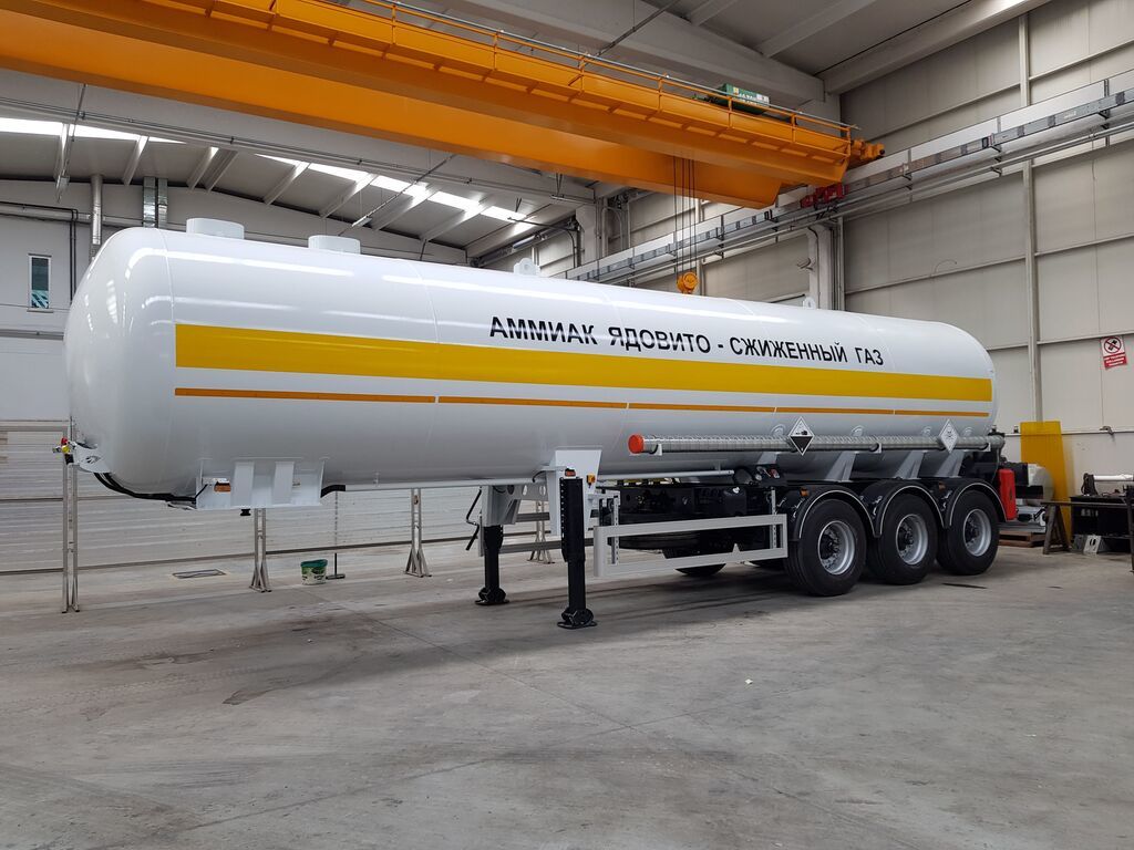 SINAN TANKER-TREYLER Ammonia Tanker - Аммиаковоз Автоцистерна - صهريج نقل الأمونيوم - Напівпричіп цистерна: фото 3 SINAN TANKER-TREYLER Ammonia Tanker - Аммиаковоз Автоцистерна - صهريج نقل الأمونيوم - Напівпричіп цистерна: фото 3