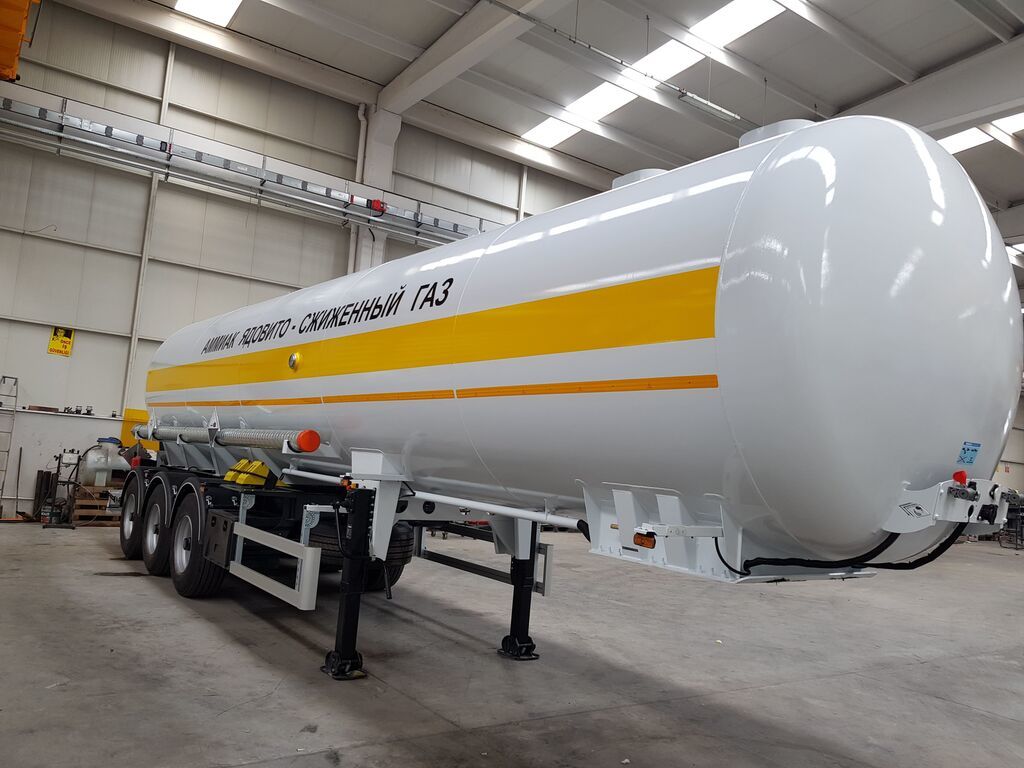 SINAN TANKER-TREYLER Ammonia Tanker - Аммиаковоз Автоцистерна - صهريج نقل الأمونيوم - Напівпричіп цистерна: фото 1 SINAN TANKER-TREYLER Ammonia Tanker - Аммиаковоз Автоцистерна - صهريج نقل الأمونيوم - Напівпричіп цистерна: фото 1