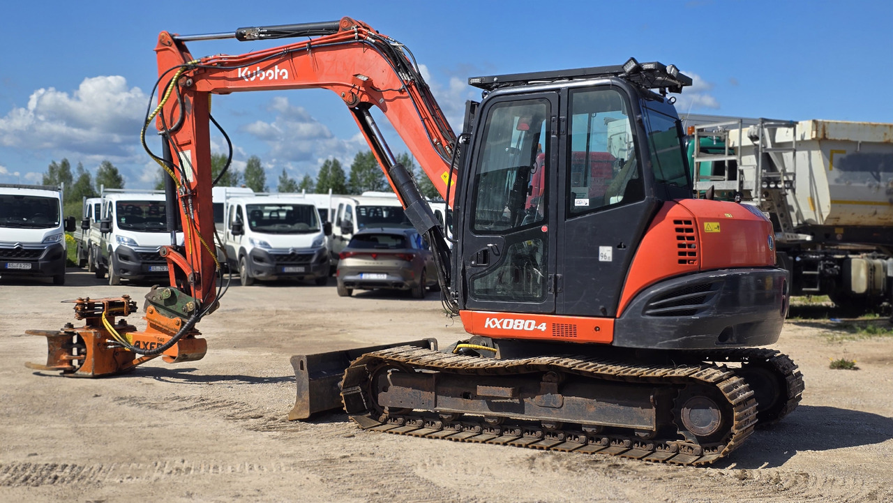 Kubota KX080-4, AXER 540 - Лісогосподарський трактор: фото 2 Kubota KX080-4, AXER 540 - Лісогосподарський трактор: фото 2