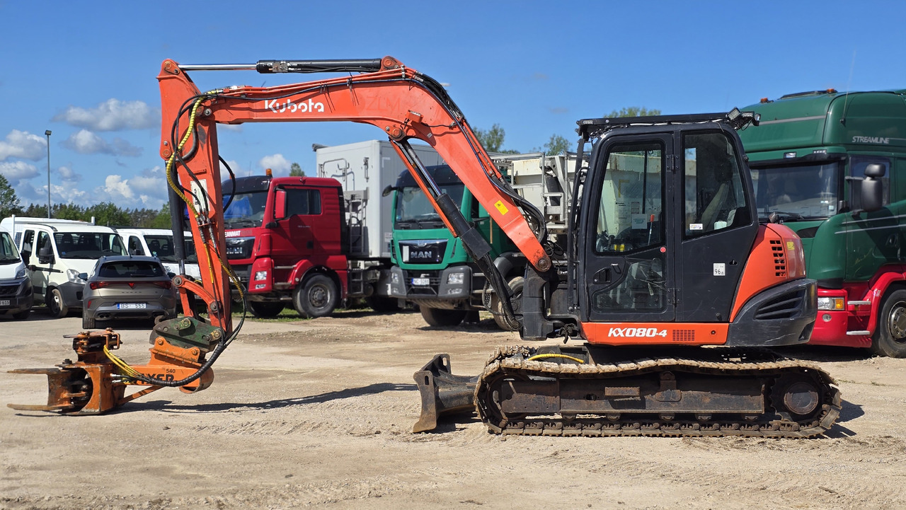 Kubota KX080-4, AXER 540 - Лісогосподарський трактор: фото 1 Kubota KX080-4, AXER 540 - Лісогосподарський трактор: фото 1