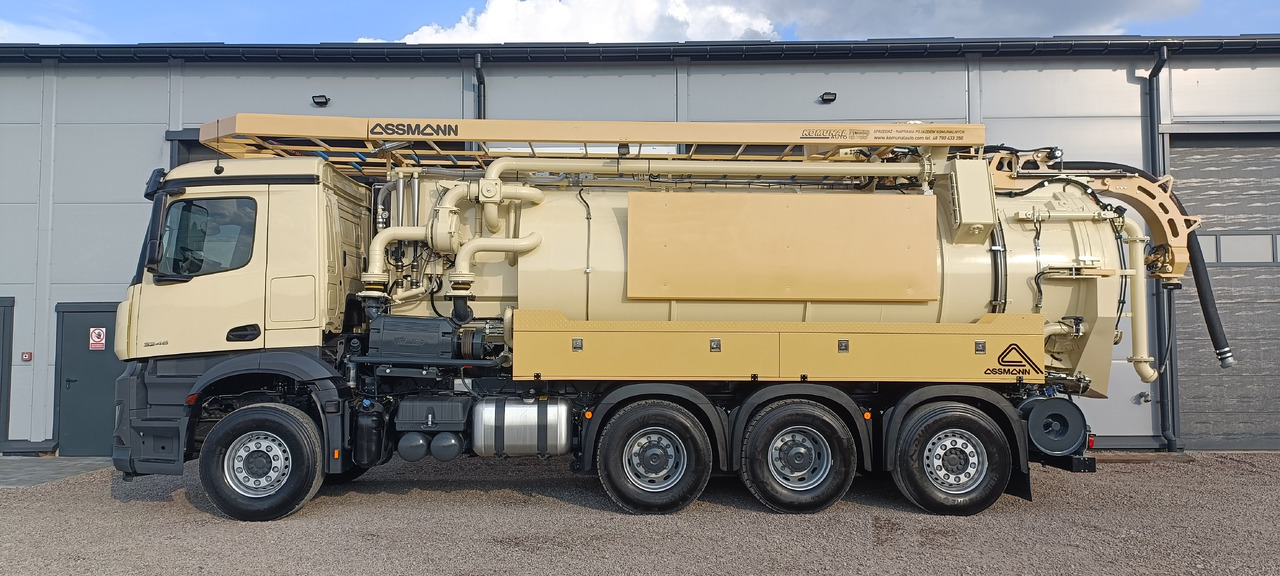MERCEDES-BENZ AROCS ASSMANN stainless steel recykling - Асенізатори: фото 5 MERCEDES-BENZ AROCS ASSMANN stainless steel recykling - Асенізатори: фото 5