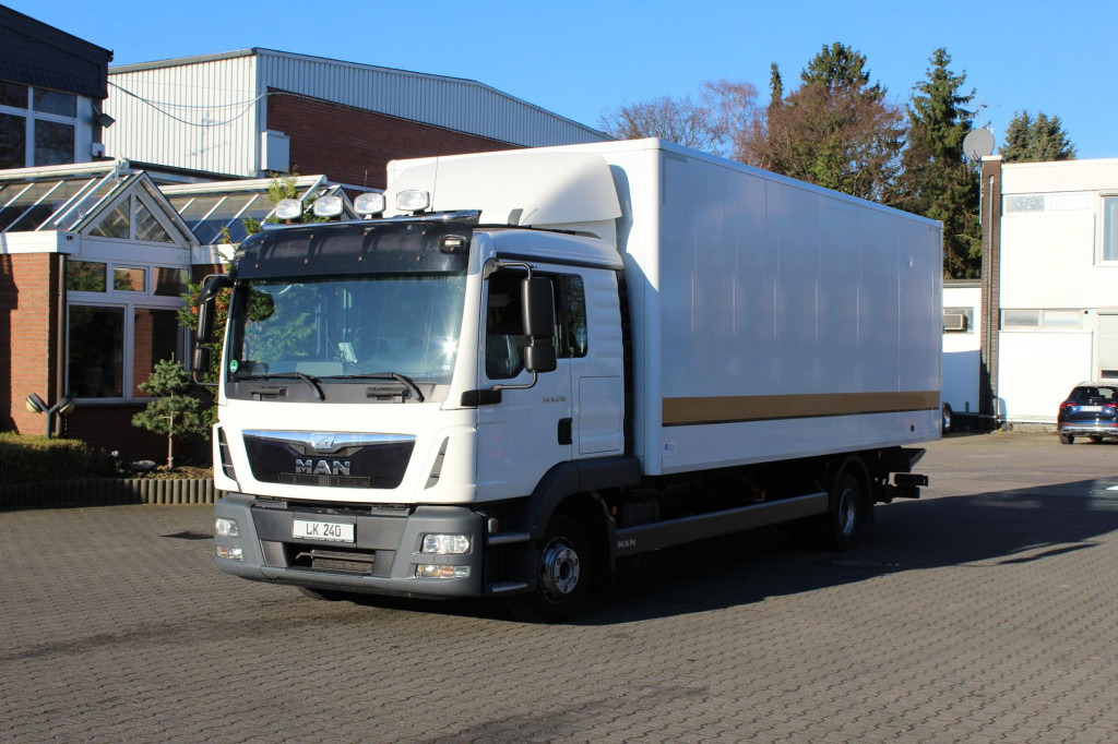 MAN TGL 12.250 Schlafkabine Standheizung Kühlbox LBW - Вантажівка з закритим кузовом: фото 1 MAN TGL 12.250 Schlafkabine Standheizung Kühlbox LBW - Вантажівка з закритим кузовом: фото 1