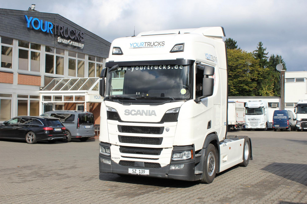 Тягач Scania R 500 Retarder LDWS Kühlbox 2 Tanks Navi: фото 1