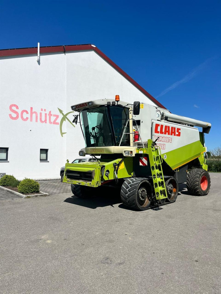 CLAAS Lexion 480 TerraTrac, ca. 3956 Bh, Baujahr 1999 - Зернозбиральний комбайн: фото 1 CLAAS Lexion 480 TerraTrac, ca. 3956 Bh, Baujahr 1999 - Зернозбиральний комбайн: фото 1