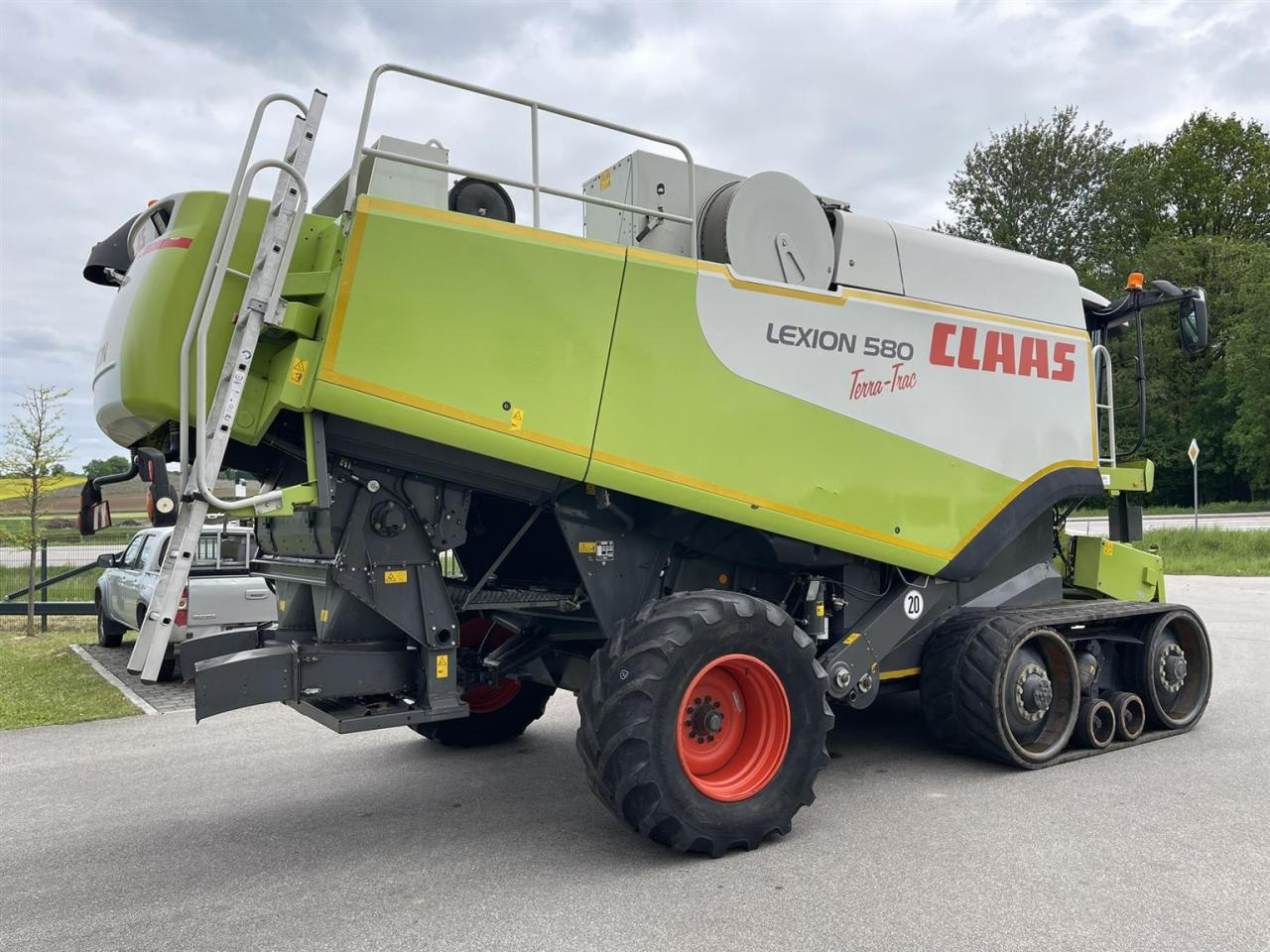 CLAAS Lexion 580 Terra Trac - Зернозбиральний комбайн: фото 5 CLAAS Lexion 580 Terra Trac - Зернозбиральний комбайн: фото 5