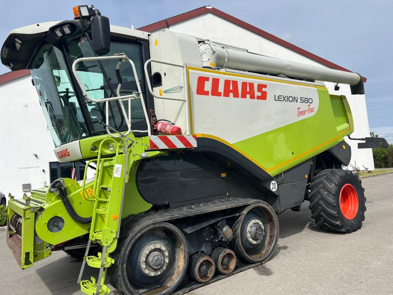 CLAAS Lexion 580 Terra Trac - Зернозбиральний комбайн: фото 1 CLAAS Lexion 580 Terra Trac - Зернозбиральний комбайн: фото 1