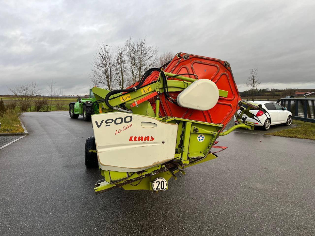 CLAAS Schneidwerk Vario V900 mit Wagen, Rapsausrüstung - Візок для жниварки: фото 5 CLAAS Schneidwerk Vario V900 mit Wagen, Rapsausrüstung - Візок для жниварки: фото 5