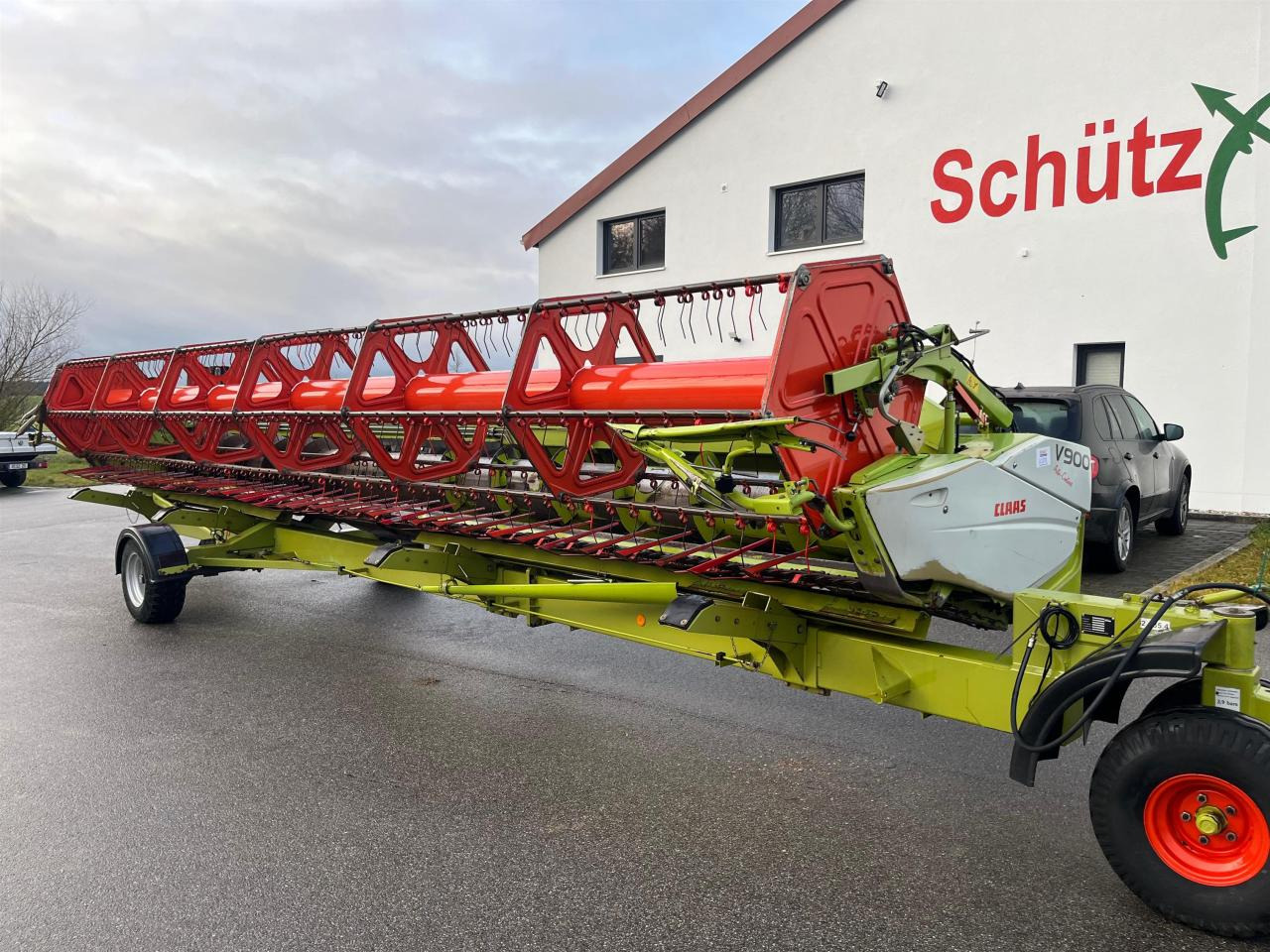 CLAAS Schneidwerk Vario V900 mit Wagen, Rapsausrüstung - Візок для жниварки: фото 1 CLAAS Schneidwerk Vario V900 mit Wagen, Rapsausrüstung - Візок для жниварки: фото 1