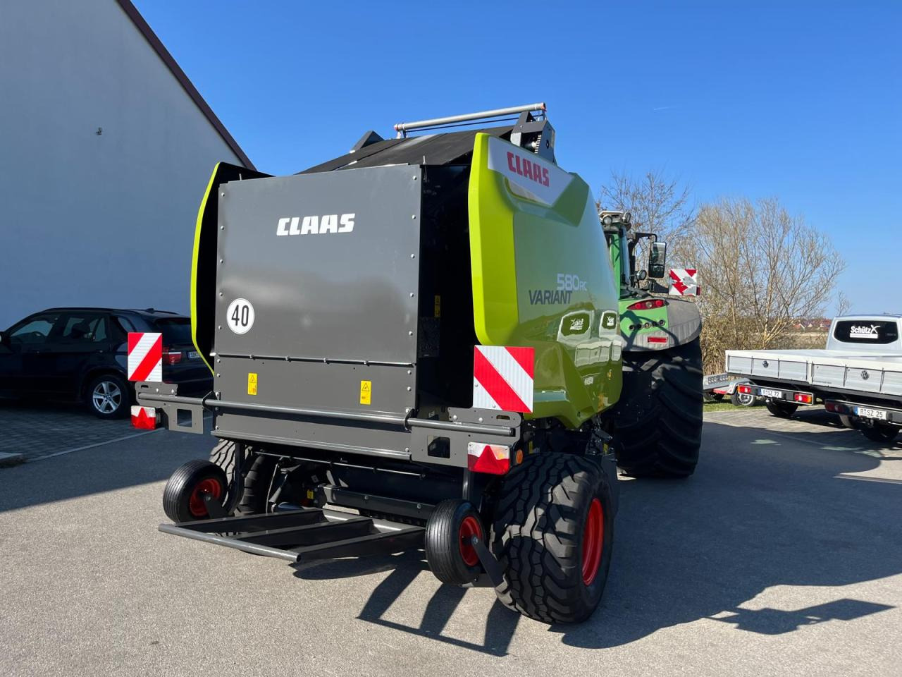 CLAAS Variant 580 RC neuwertige Claas Rundballenpresse, Baujahr 2023, ca. 1128 Ballen - Прес-підбирач рулонний: фото 4 CLAAS Variant 580 RC neuwertige Claas Rundballenpresse, Baujahr 2023, ca. 1128 Ballen - Прес-підбирач рулонний: фото 4