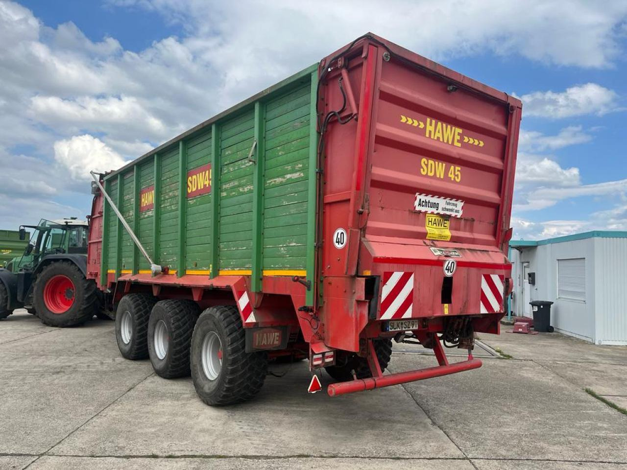 HAWE Tridem SDW 45T mit Heckentleerung - Сільськогосподарський причіп самоскид: фото 4 HAWE Tridem SDW 45T mit Heckentleerung - Сільськогосподарський причіп самоскид: фото 4