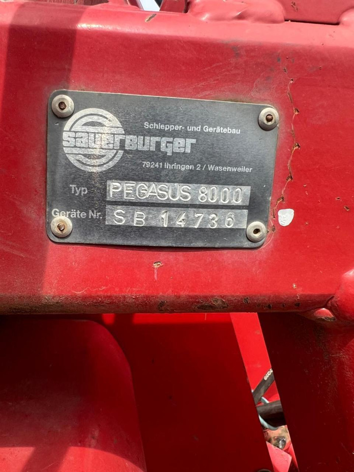 Косарка-подрібнювач Sauerburger Sauerburger Pegasus 8000, Mulcher: фото 16