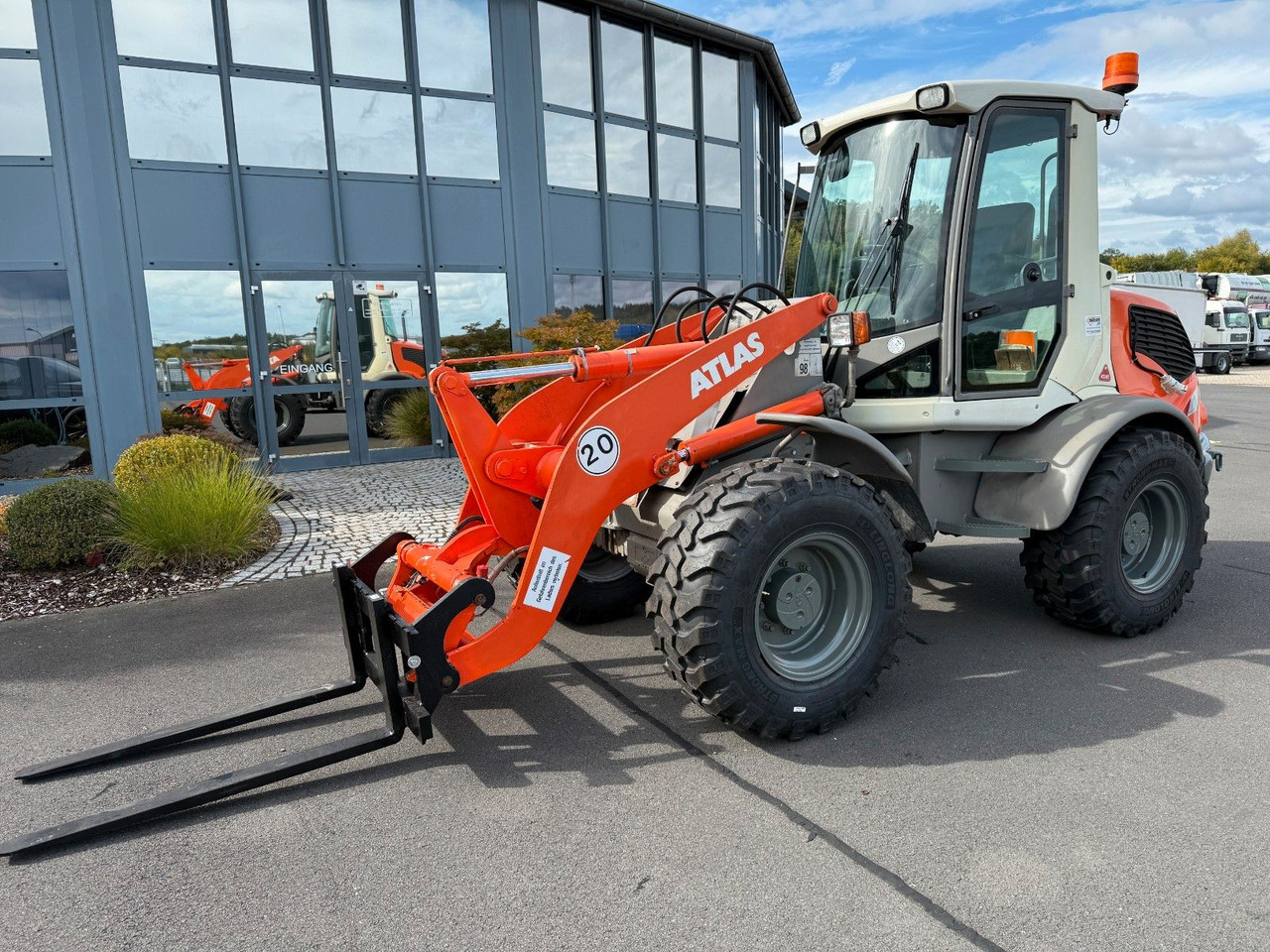 Atlas AR 80 hydr. SW , Palettengabel - Колісний навантажувач: фото 3 Atlas AR 80 hydr. SW , Palettengabel - Колісний навантажувач: фото 3